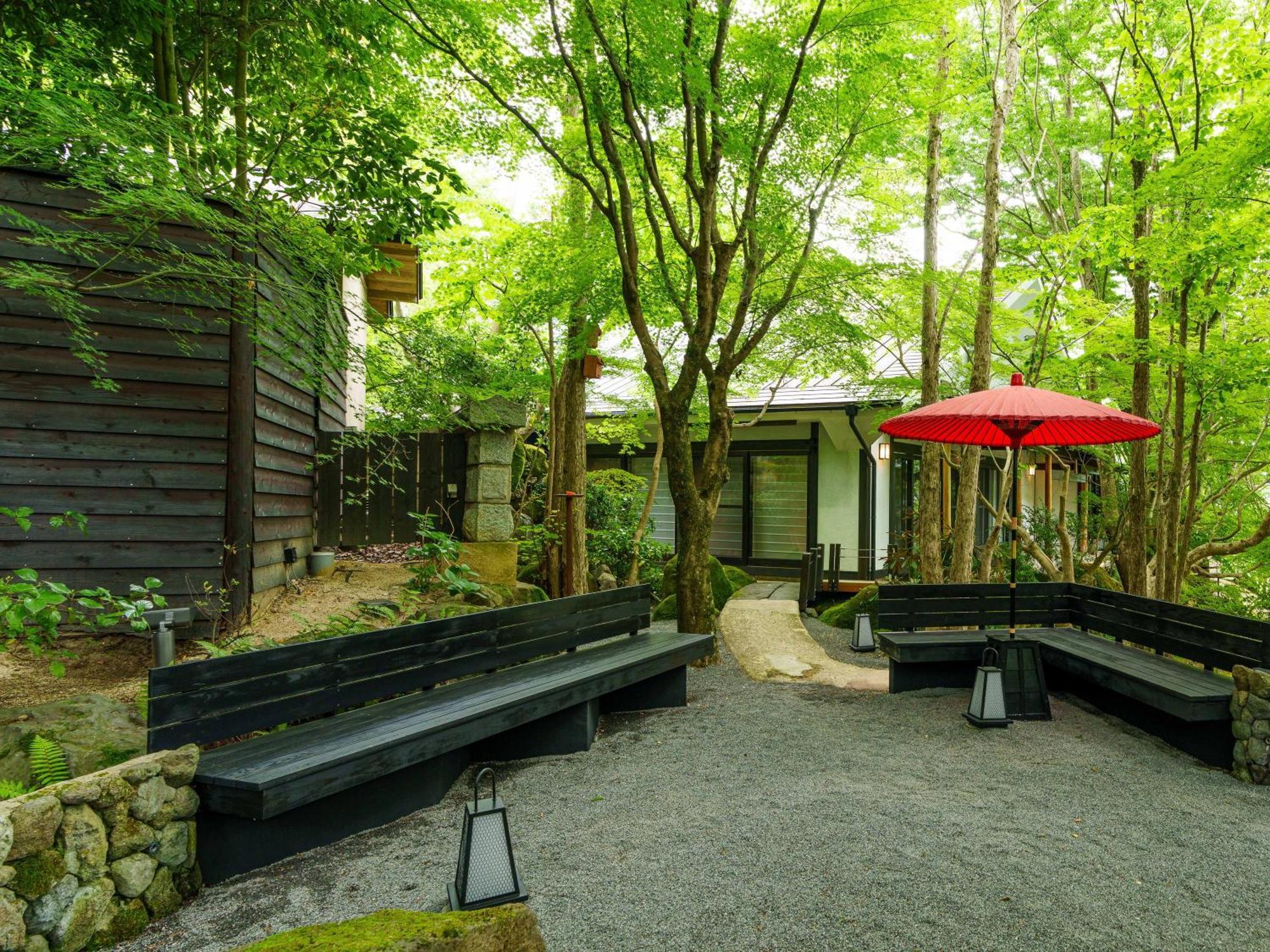Yufuin Rakuyu Hotel Exterior foto