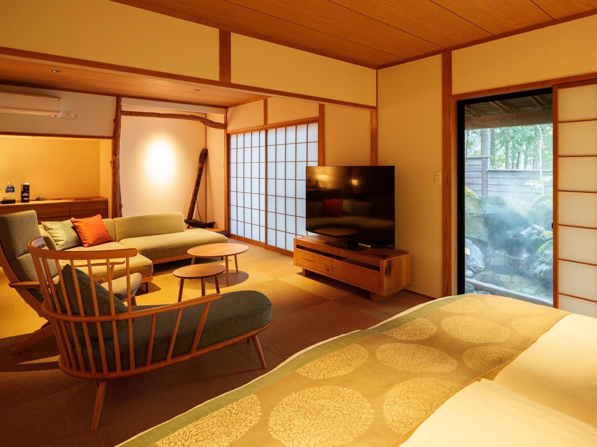 Yufuin Rakuyu Hotel Exterior foto