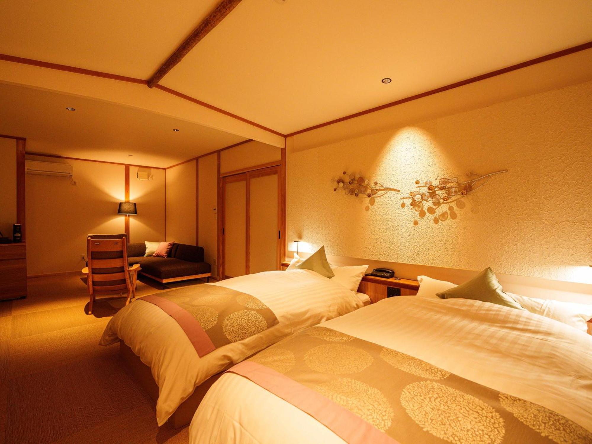 Yufuin Rakuyu Hotel Exterior foto