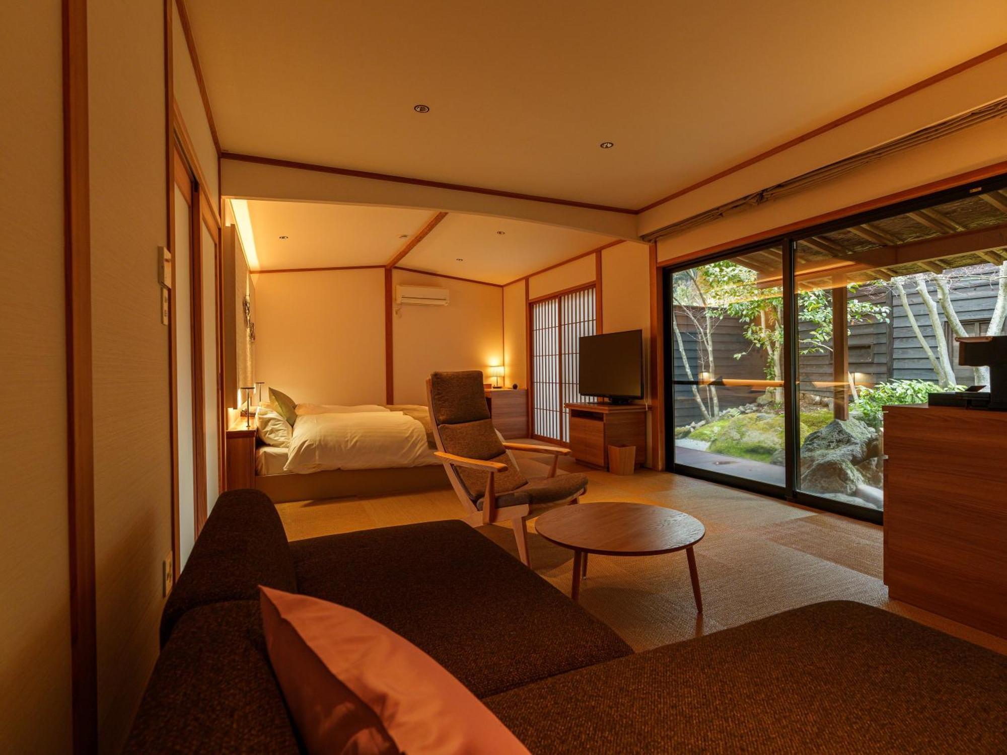 Yufuin Rakuyu Hotel Exterior foto